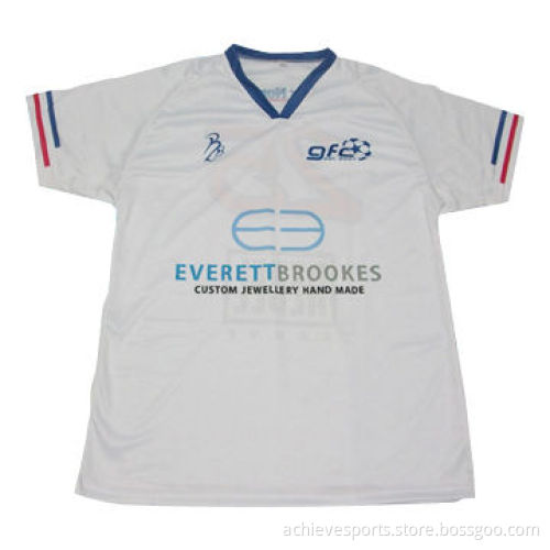 Sublimation Soccer jersey with mesh fabric, breathable and comfortable